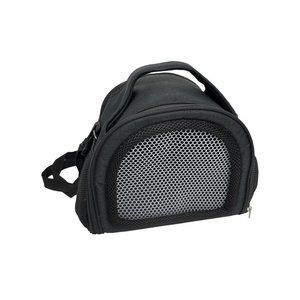 Pet Carrier Foldable Travel Zipper Bag Black NWT